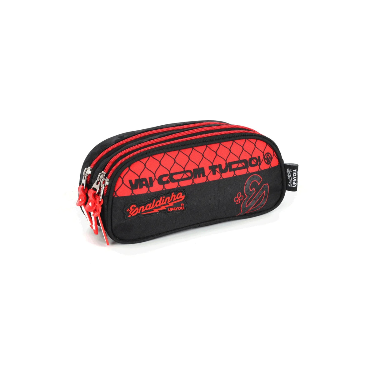 Estojo Juvenil Enaldinho by Up4you - Vermelho Up4You