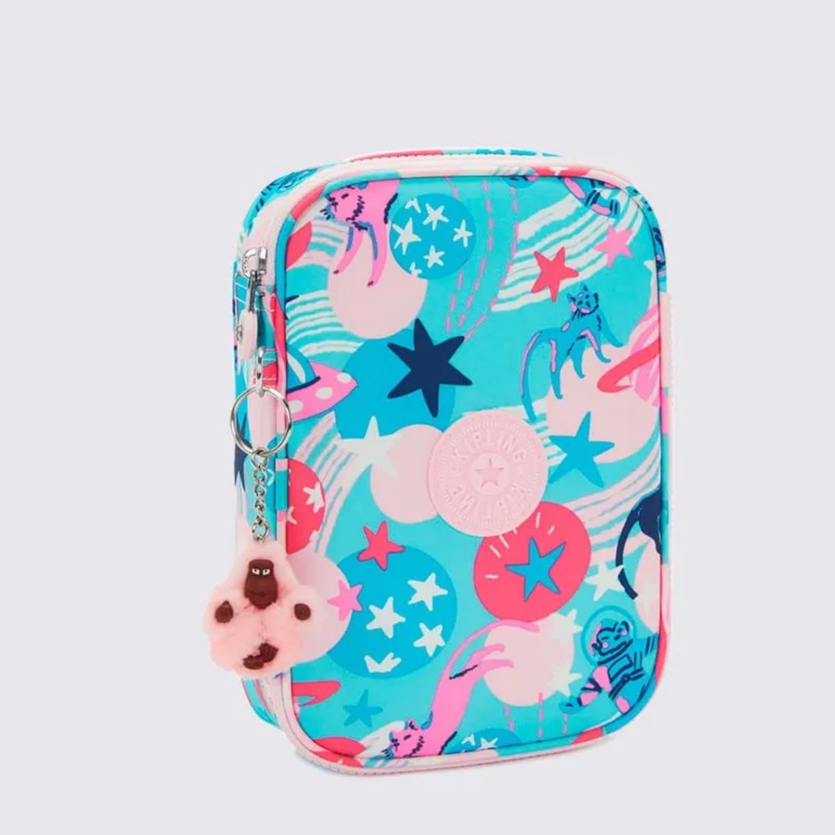 Estojo Kipling 100 Pens - Cat In Space Kipling