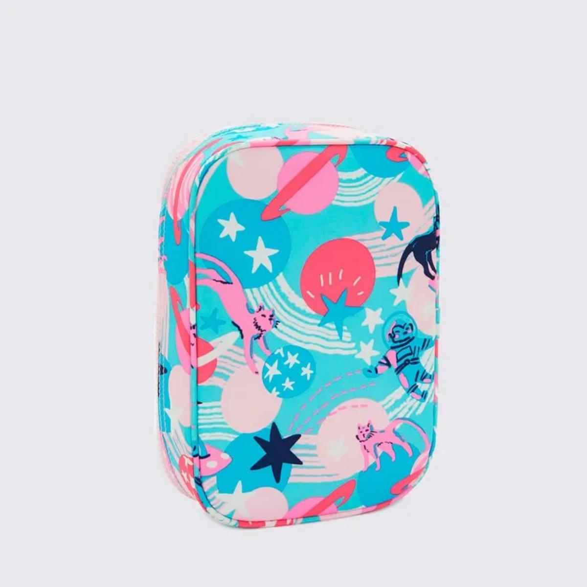 Estojo Kipling 100 Pens - Cat In Space Kipling