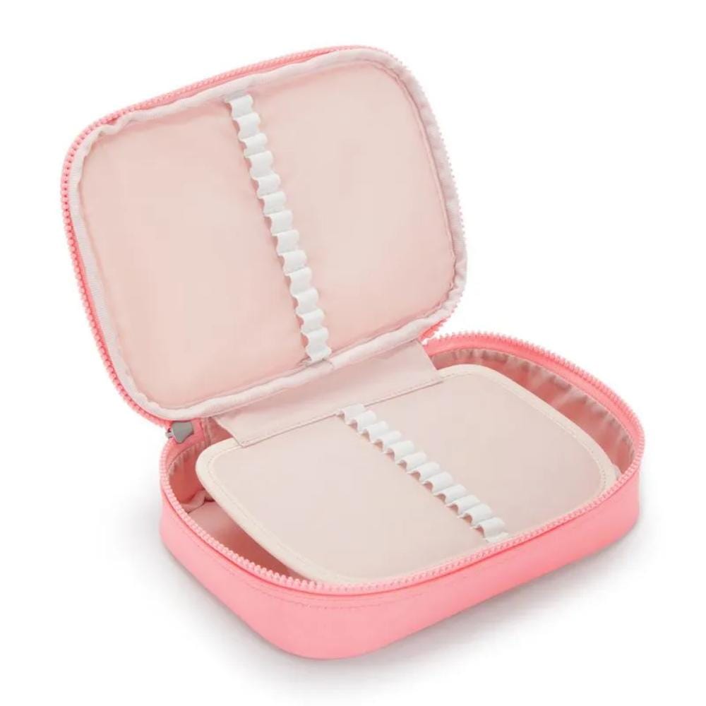 Estojo Kipling 100 Pens - Coral Sea Rosa Kipling