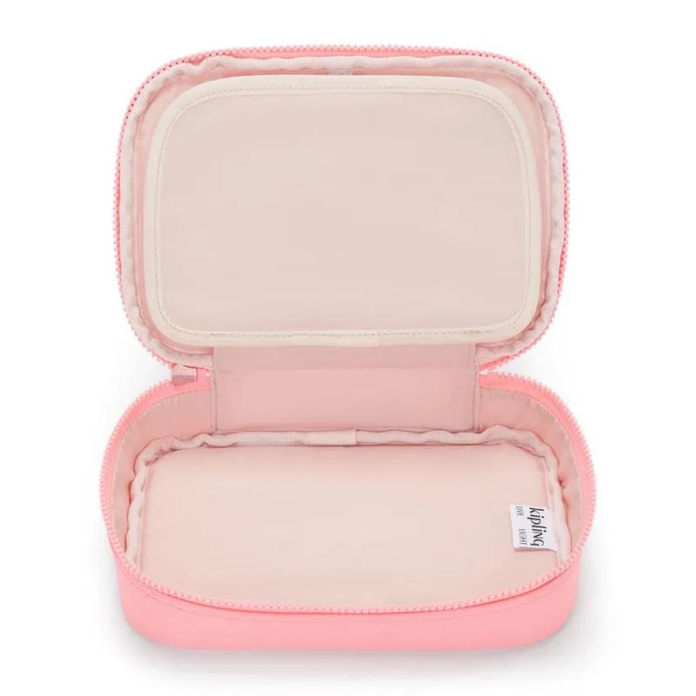 Estojo Kipling 100 Pens - Coral Sea Rosa Kipling
