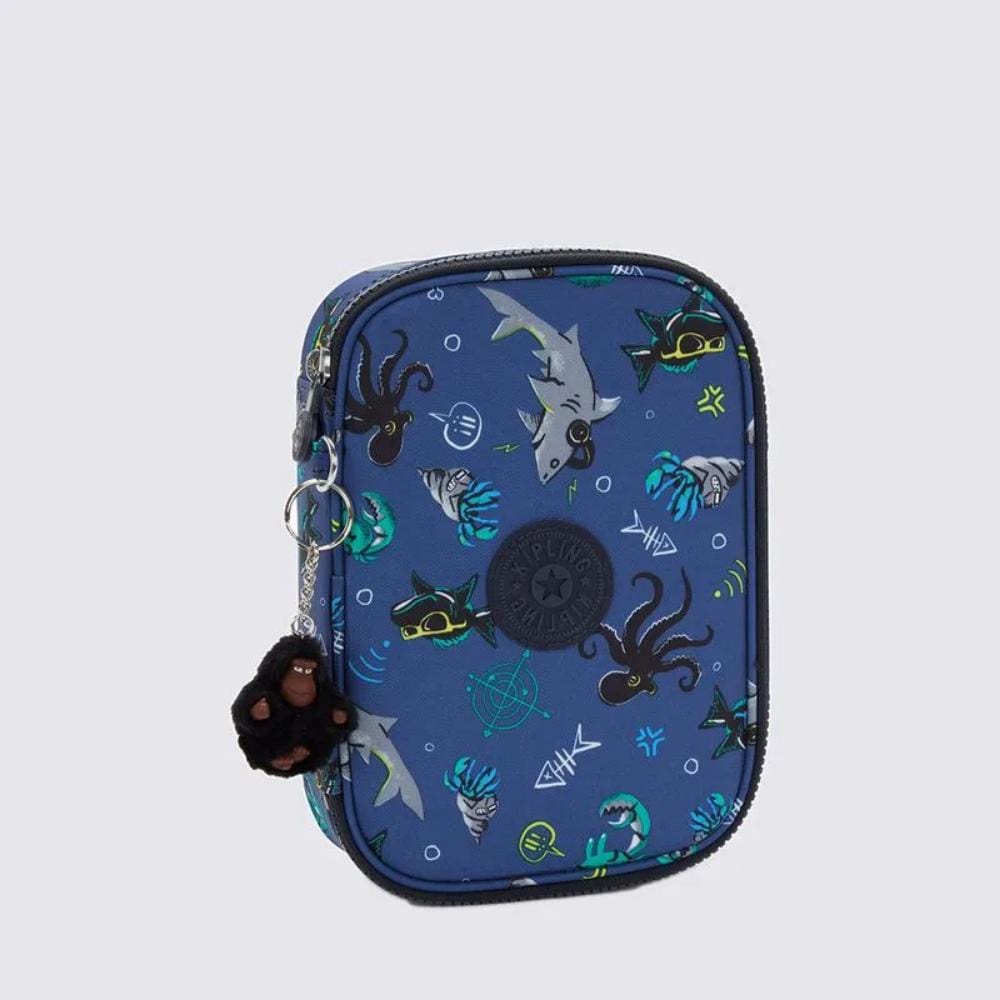 Estojo Kipling 100 Pens - Estampado Kipling