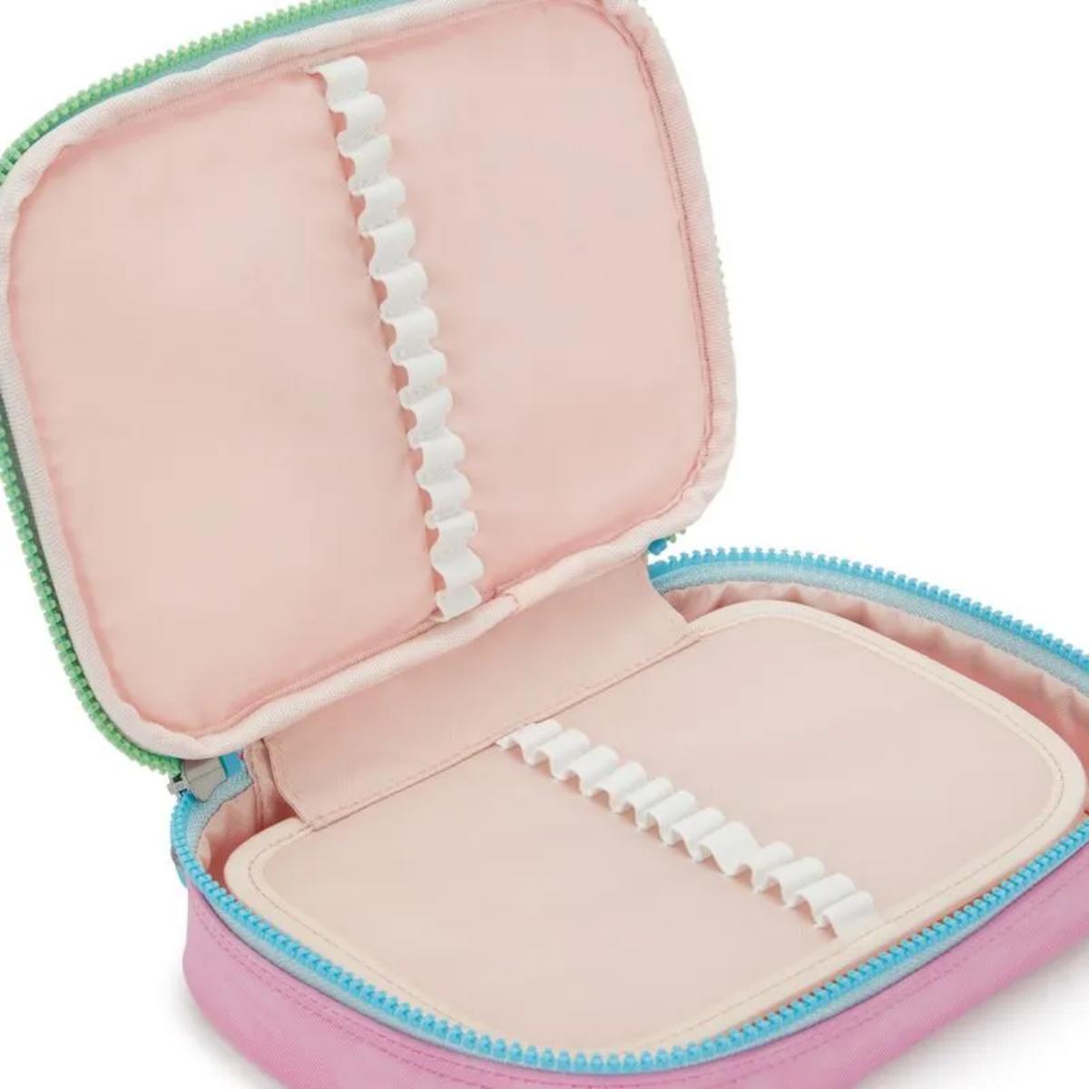 Estojo Kipling 100 Pens - Galaxy Pink FC Livraria Skilo