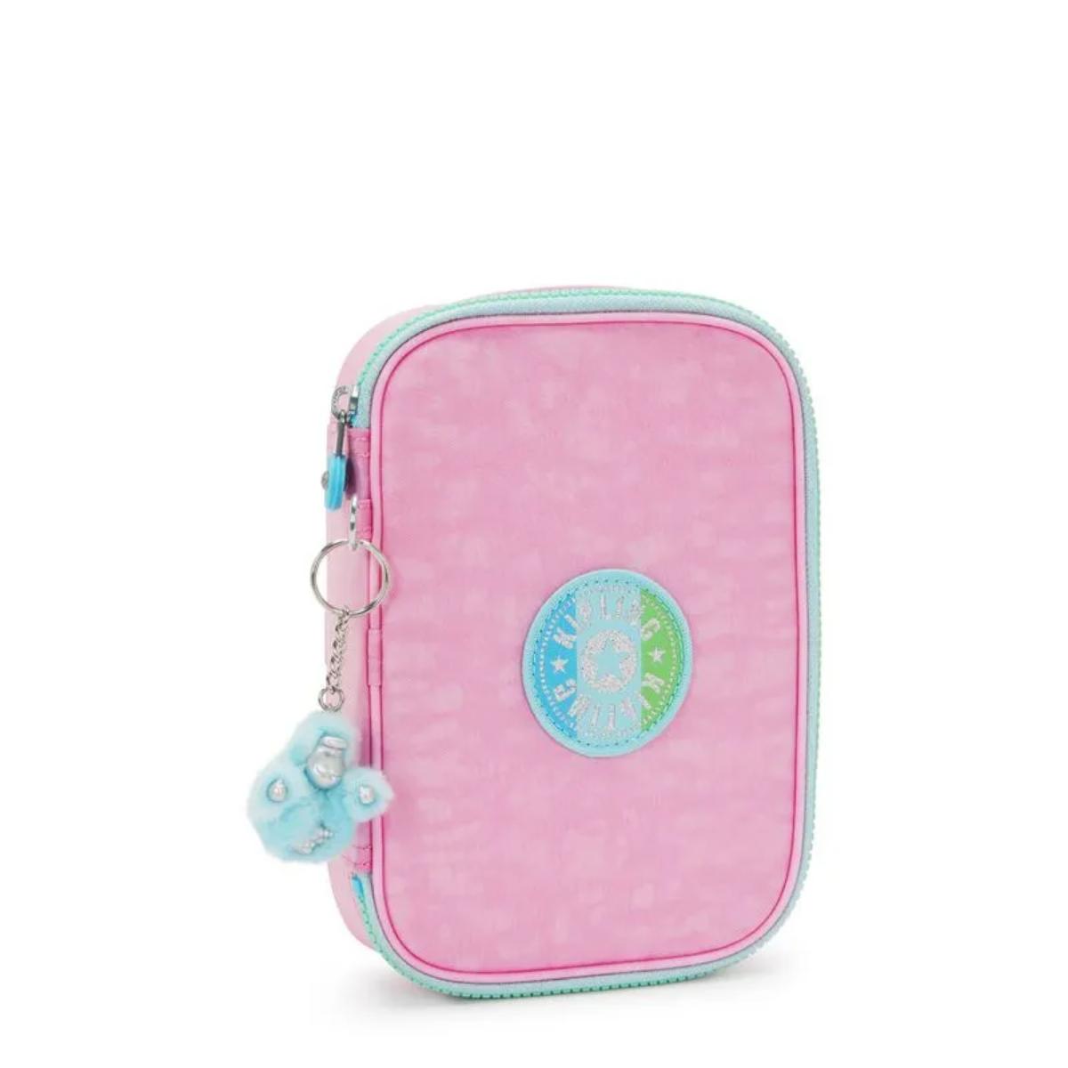 Estojo Kipling 100 Pens - Galaxy Pink FC Livraria Skilo