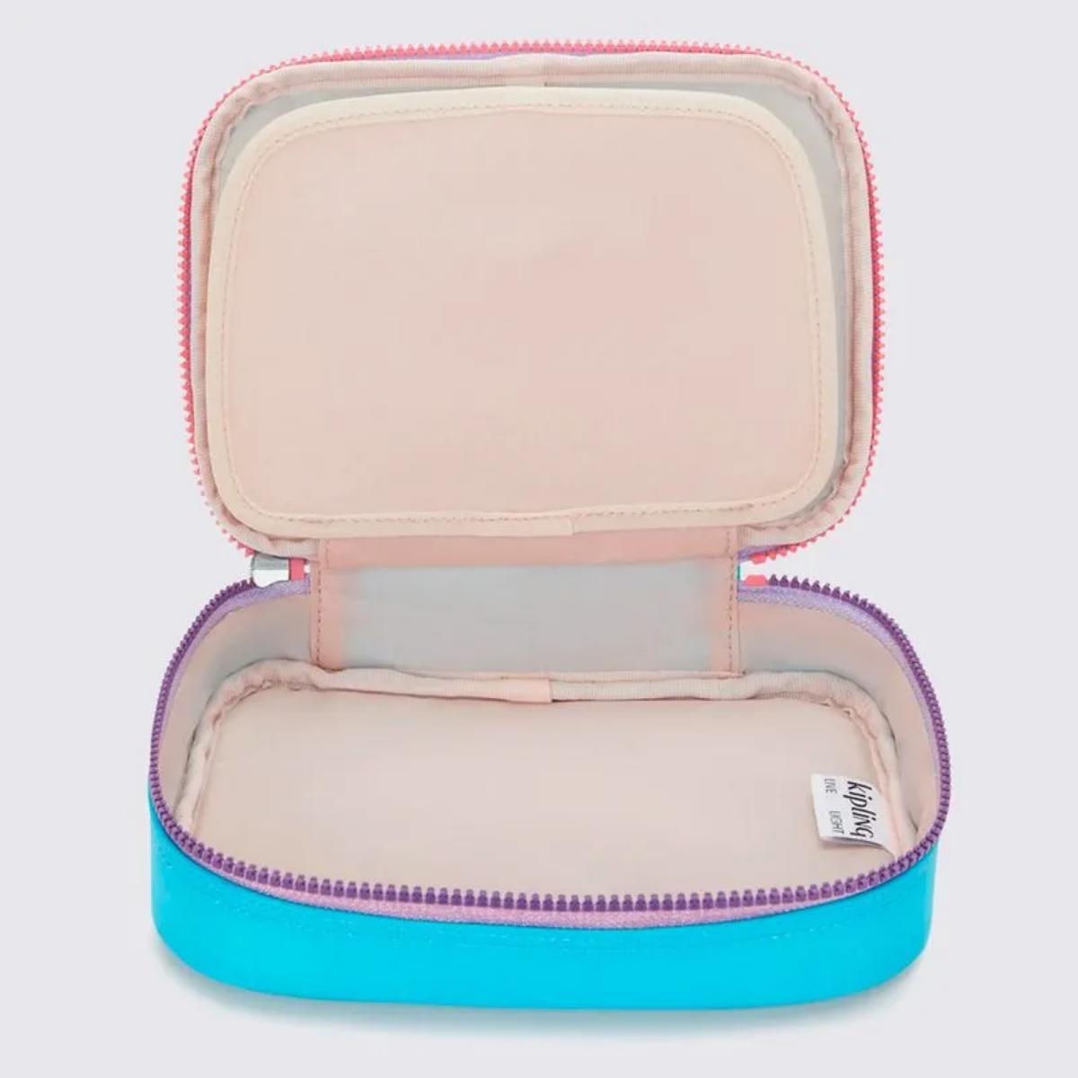 Estojo Kipling 100 Pens - Galaxy Turquoise FC Kipling