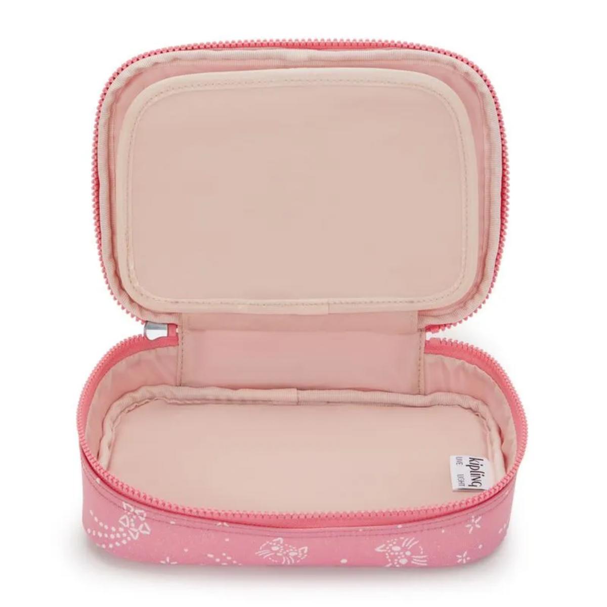 Estojo Kipling 100 Pens - Glitter Cats Livraria Skilo