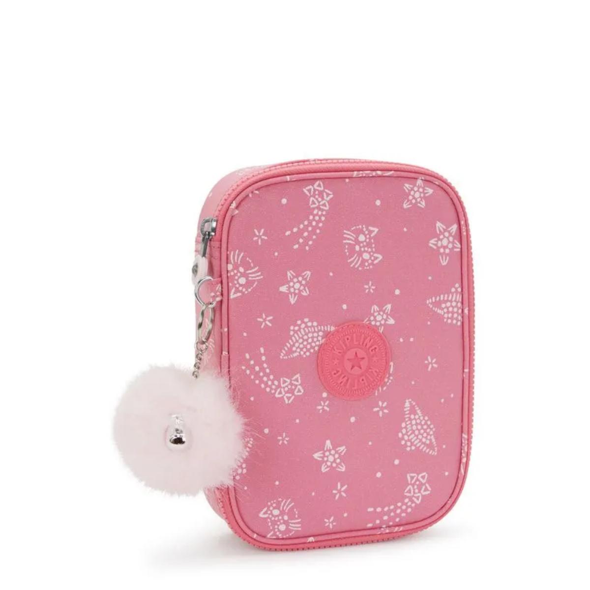 Estojo Kipling 100 Pens - Glitter Cats Livraria Skilo