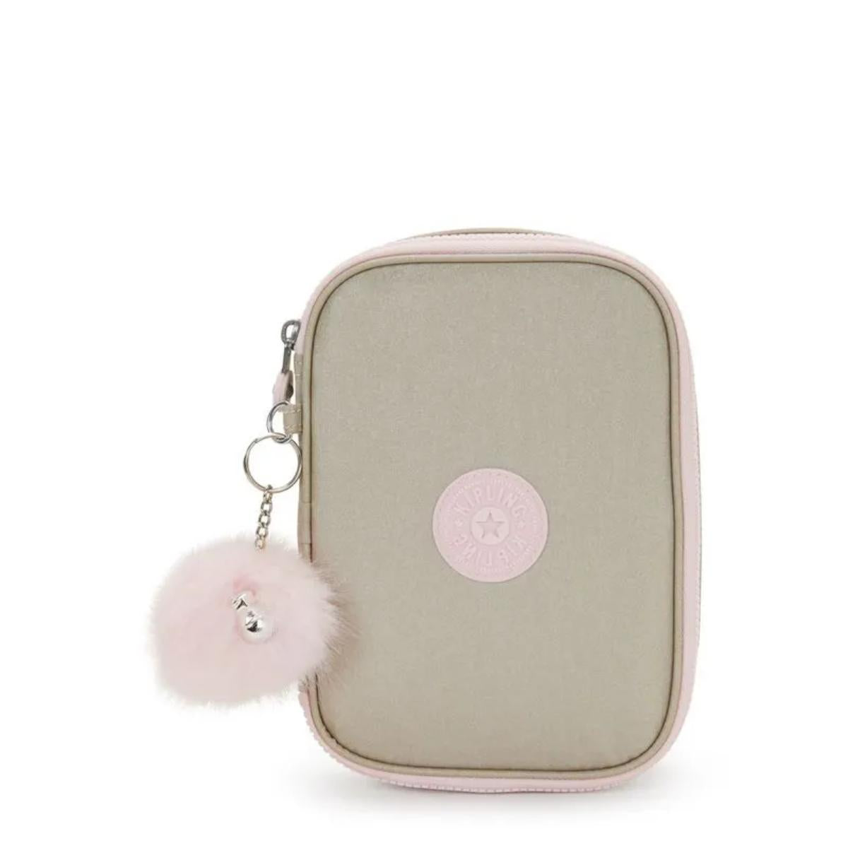 Estojo Kipling 100 Pens - Gold Shimmer Kipling