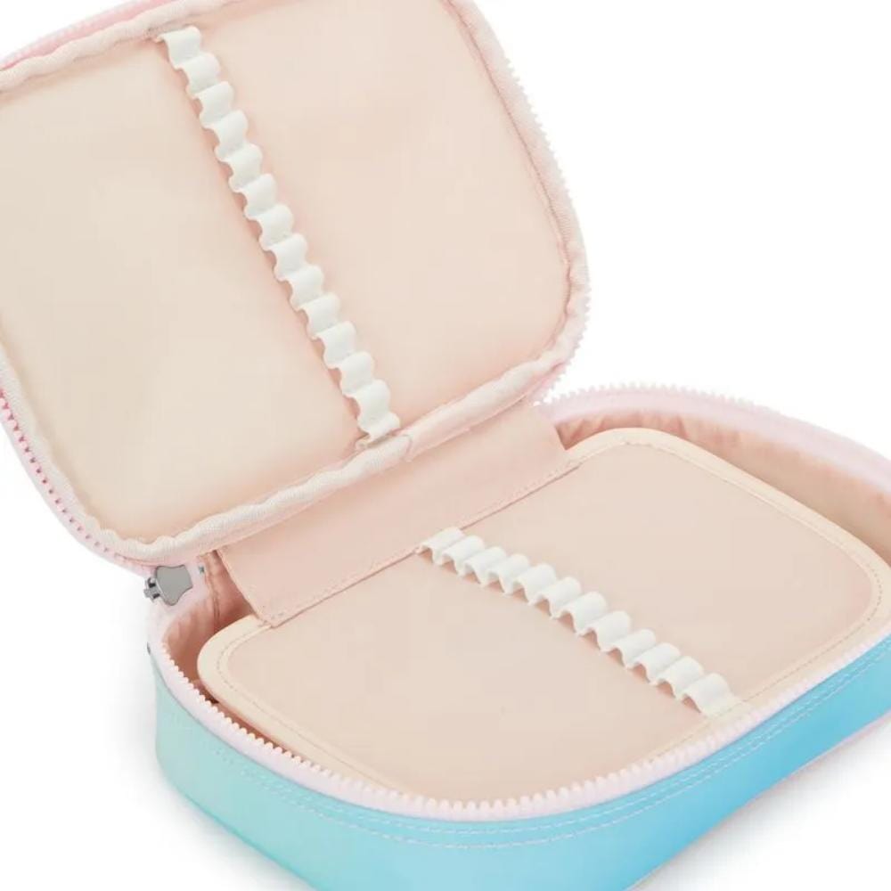 Estojo Kipling 100 Pens - Gradient Sea Estampado Kipling