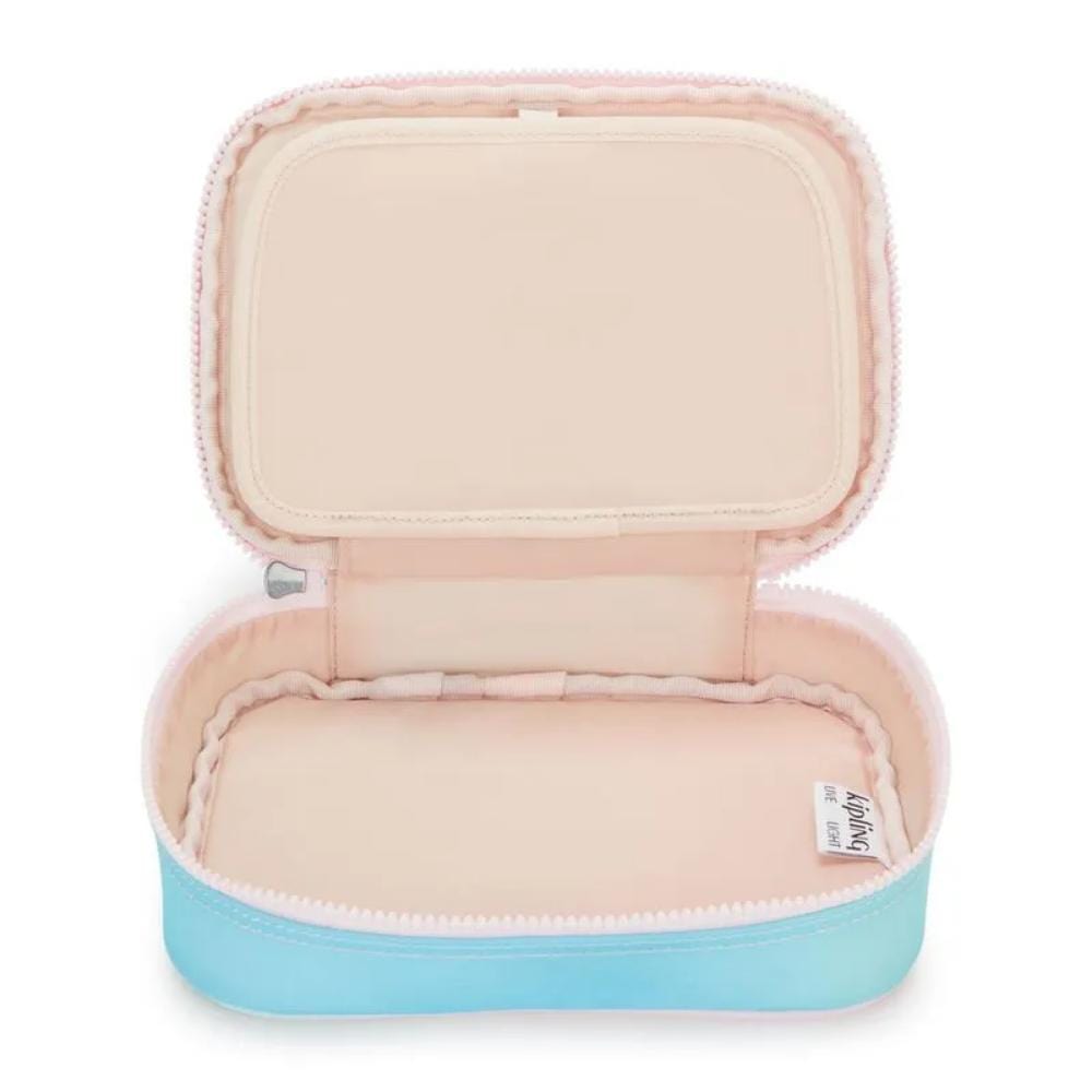 Estojo Kipling 100 Pens - Gradient Sea Estampado Kipling