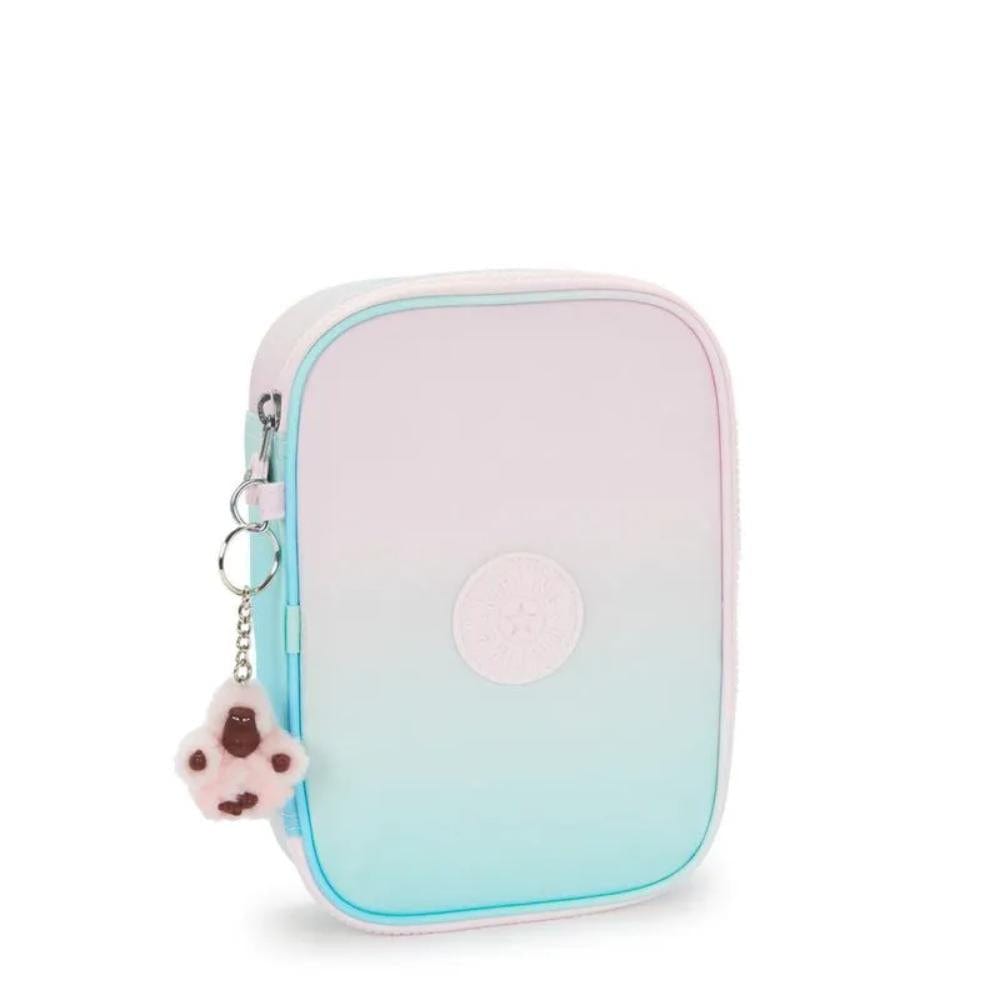 Estojo Kipling 100 Pens - Gradient Sea Estampado Kipling