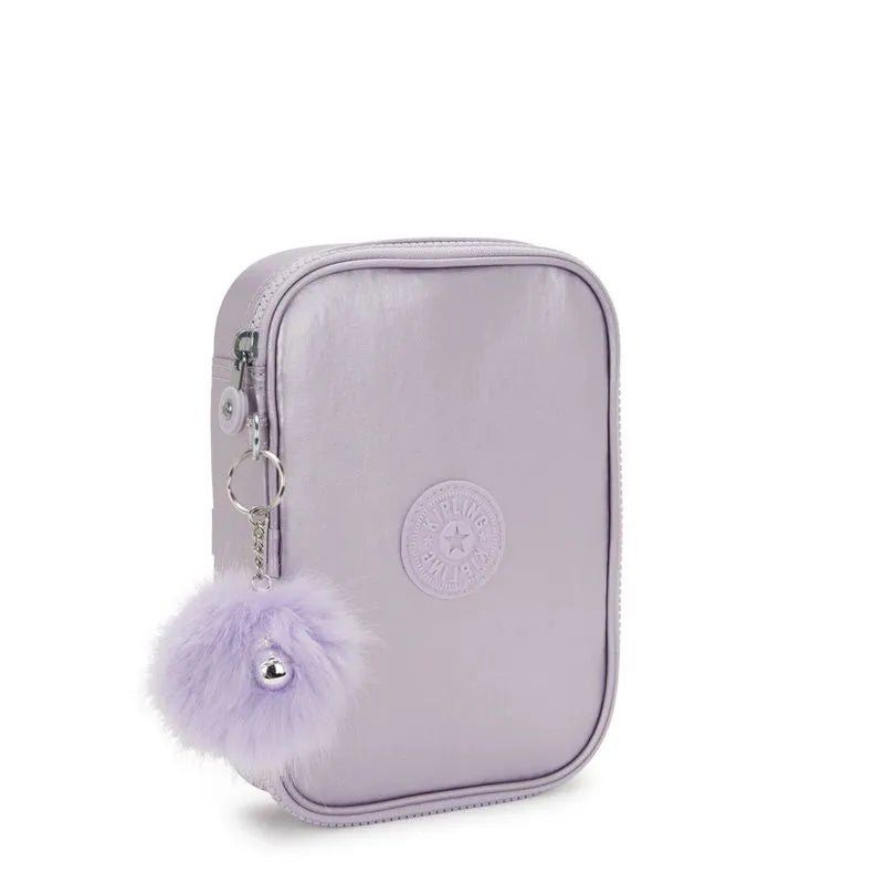 Estojo Kipling 100 Pens - Lilac M Met BTS Livraria Skilo
