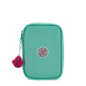 Estojo Kipling 100 Pens - Oasis Mint Met