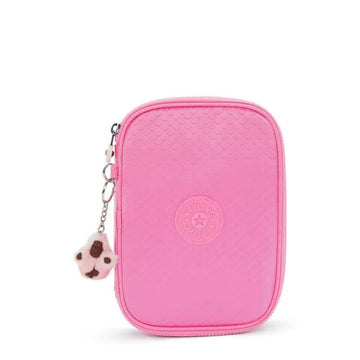 Estojo Kipling 100 Pens - Rosa Mermaid Em Kipling