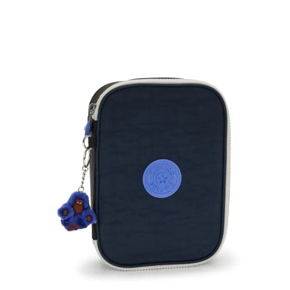 Estojo Kipling 100 Pens True Block - Azul Kipling