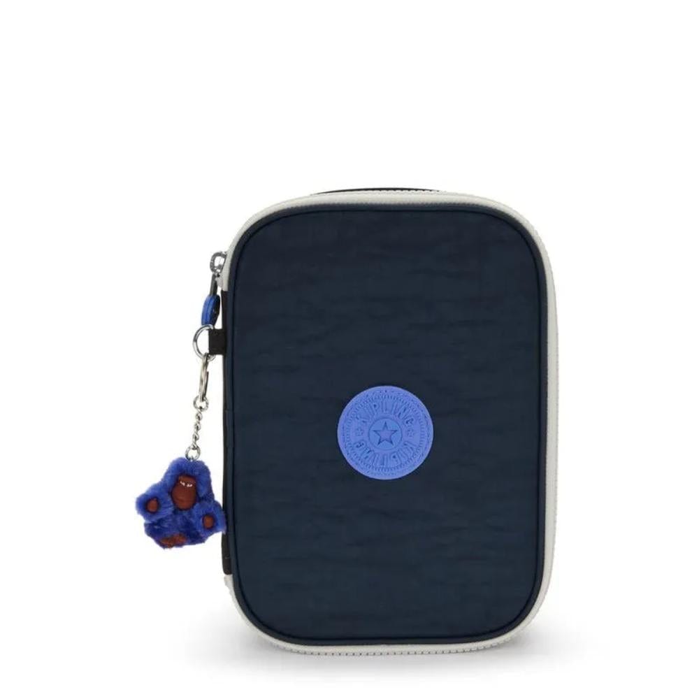 Estojo Kipling 100 Pens True Block - Azul Kipling