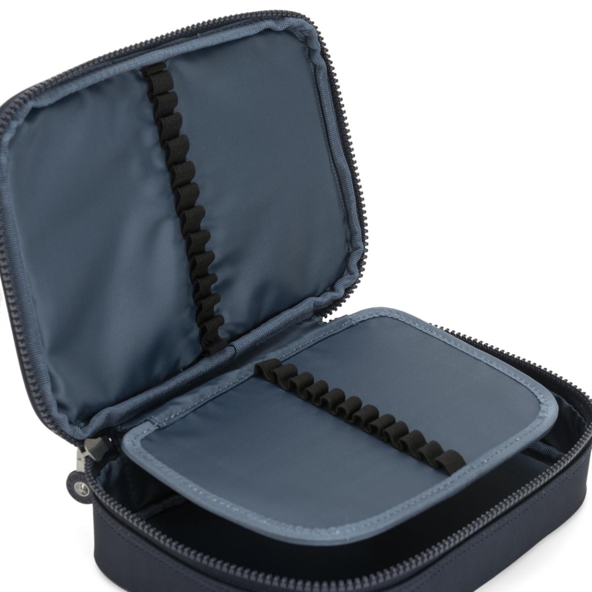 Estojo Kipling 100 Pens - True Blue Tonal - Azul Kipling