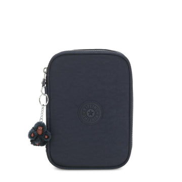 Estojo Kipling 100 Pens - True Blue Tonal - Azul Kipling