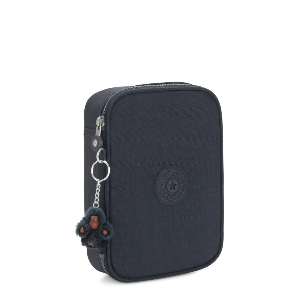 Estojo Kipling 100 Pens - True Blue Tonal - Azul Kipling