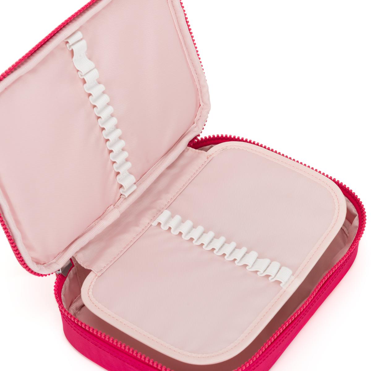 Estojo Kipling 100 Pens - True Pink - Rosa Kipling