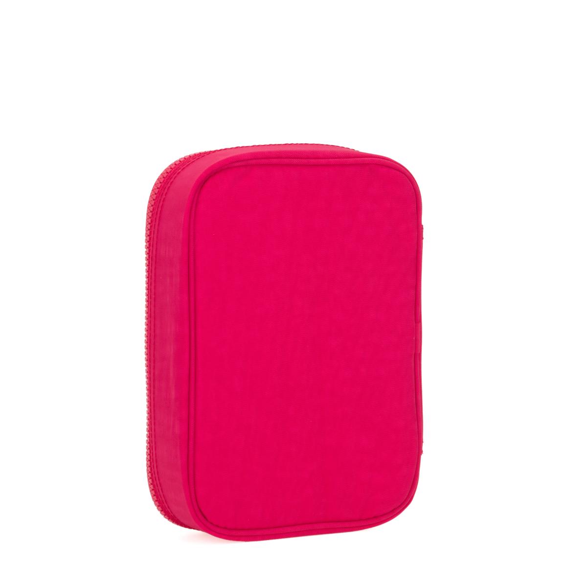 Estojo Kipling 100 Pens - True Pink - Rosa Kipling