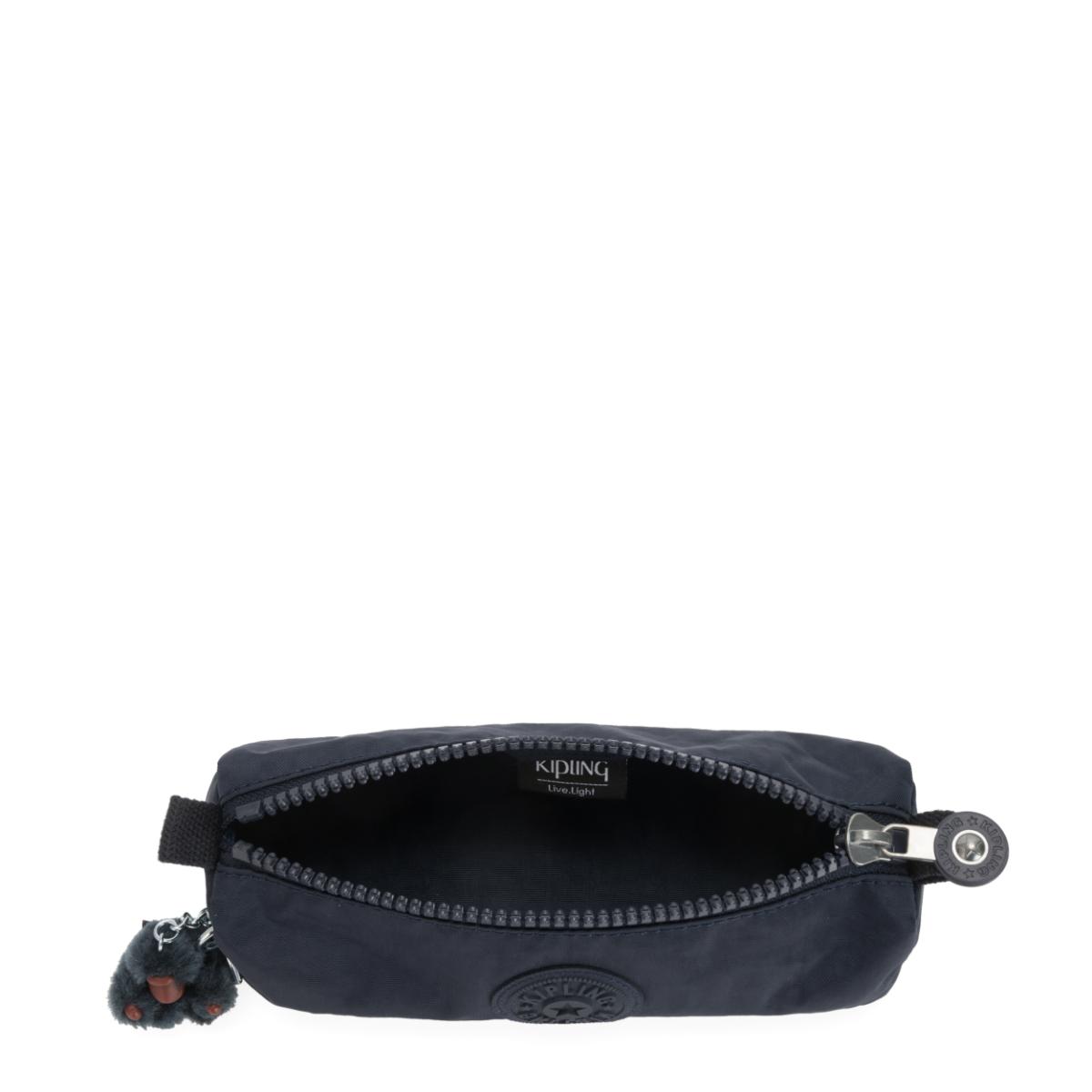 Estojo Kipling Freedom - True Blue Tonal - Azul Marinho Livraria Skilo