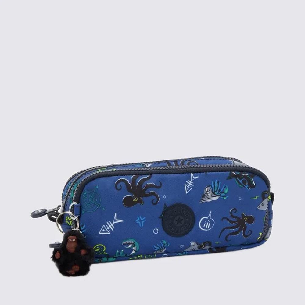 Estojo Kipling Gitroy - Estampado Kipling