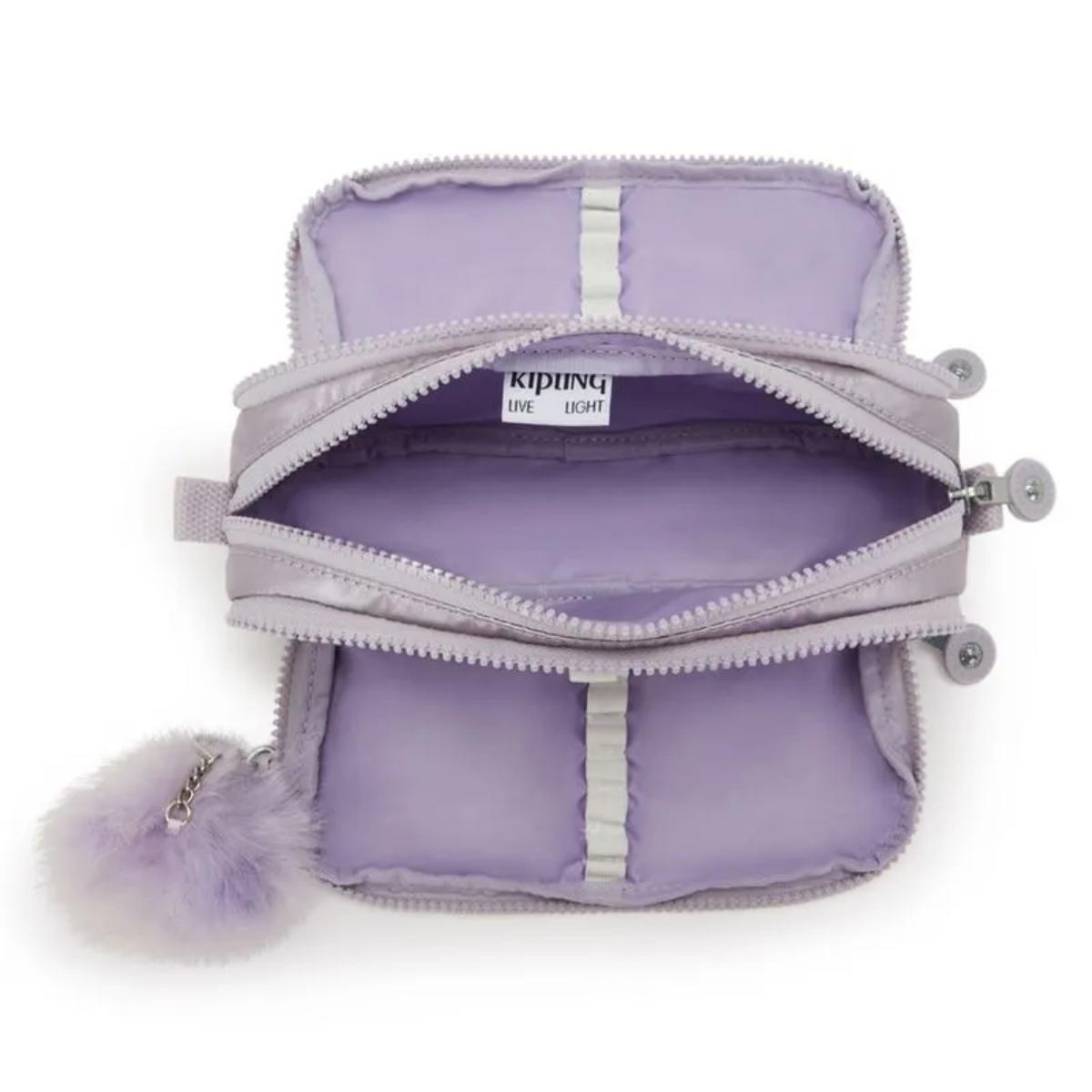 Estojo Kipling Gitroy - Lilac M Met BTS Livraria Skilo