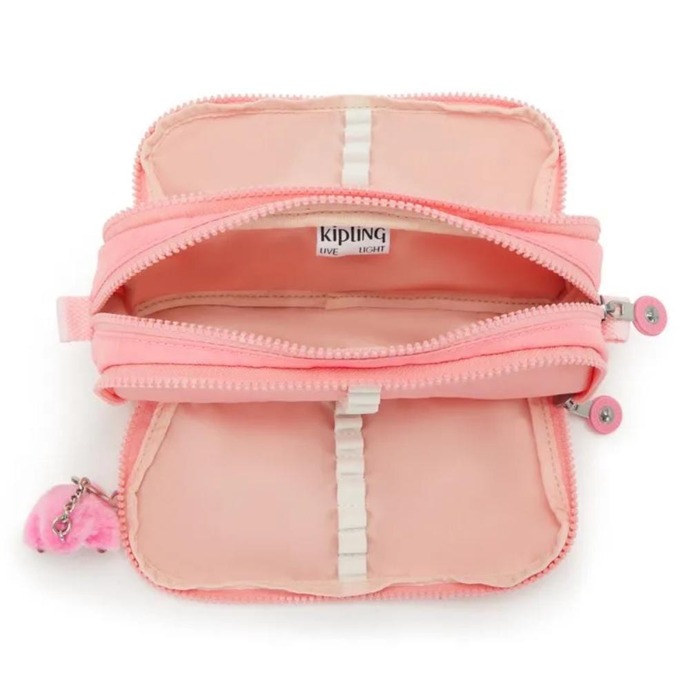 Estojo Kipling Gitroy  - Rosa Coral sea Kipling
