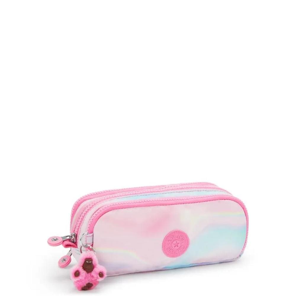 Estojo Kipling Gitroy - Rose Glow Estampado Kipling