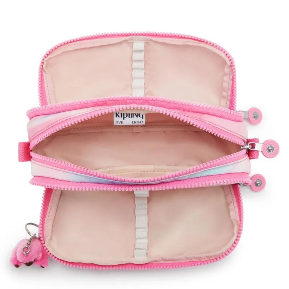 Estojo Kipling Gitroy - Rose Glow Estampado Kipling