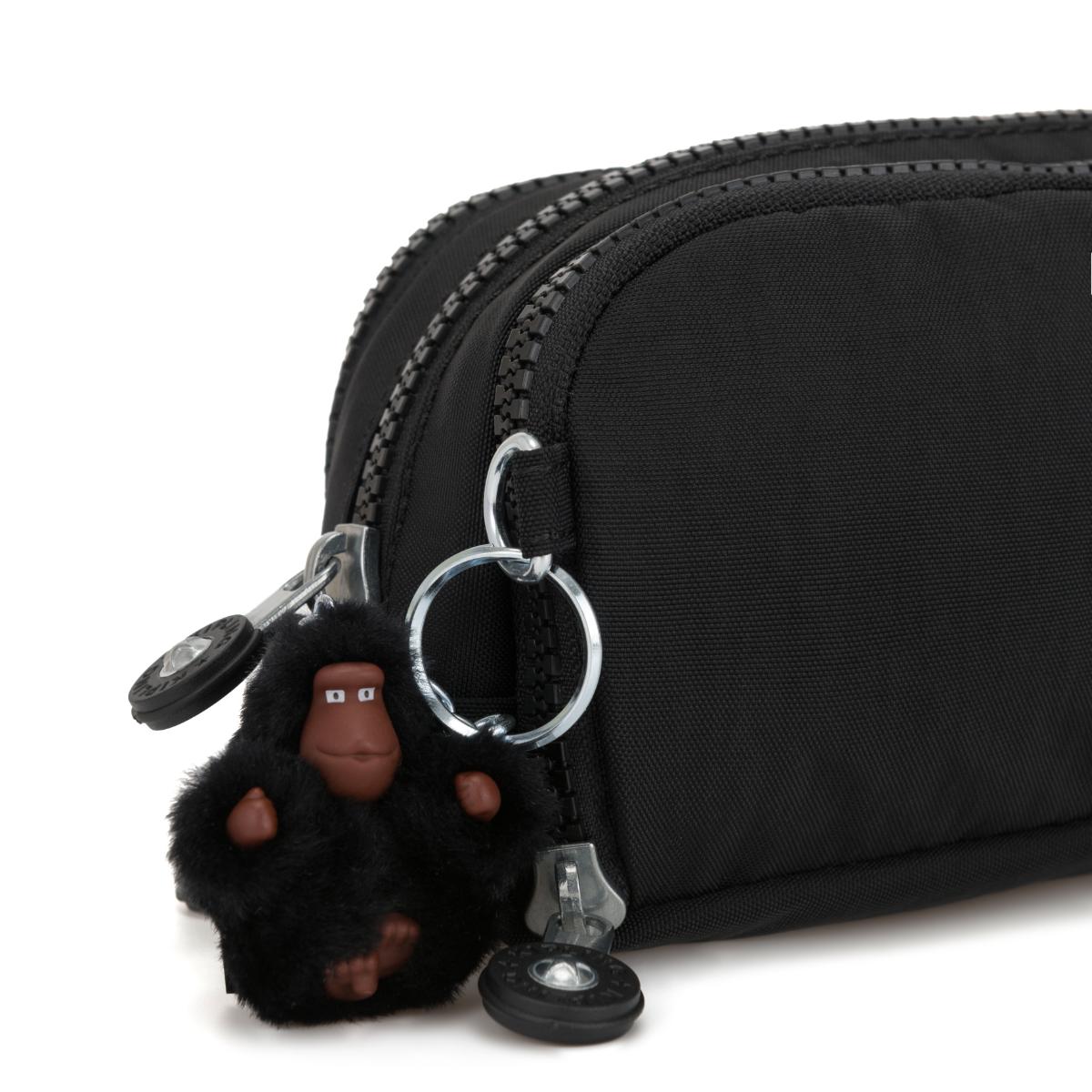 Estojo Kipling Gitroy - True Black - Preto Livraria Skilo