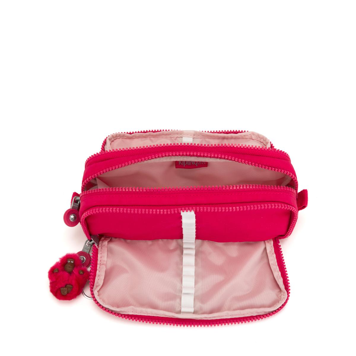 Estojo Kipling Gitroy - True Pink - Rosa Kipling