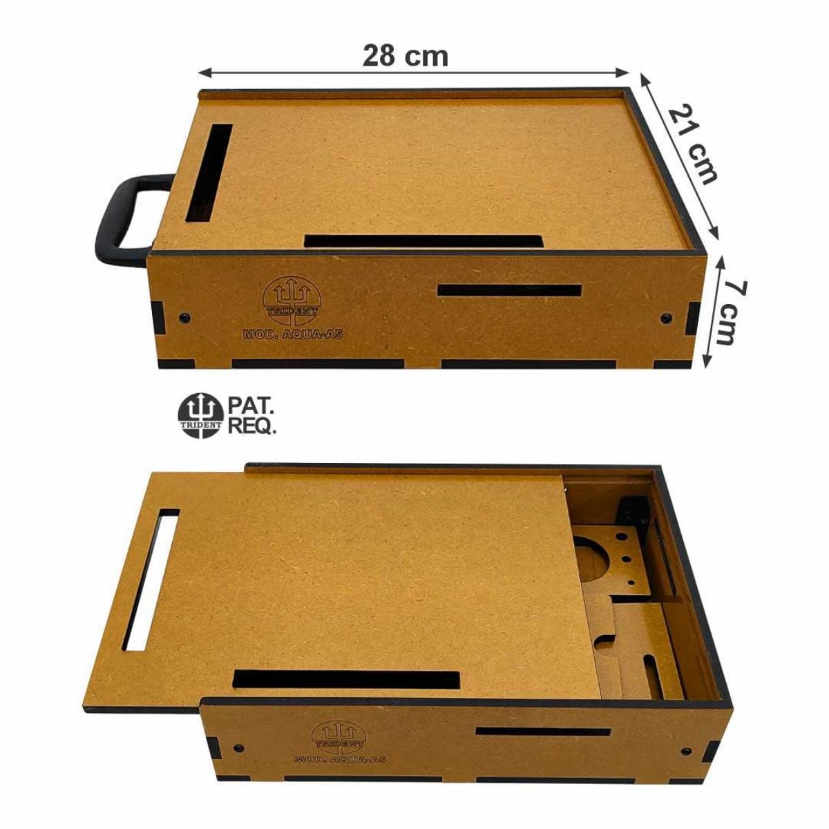 Estojo Portátil Para Aquarela - Tamanho A5 - Trident Trident
