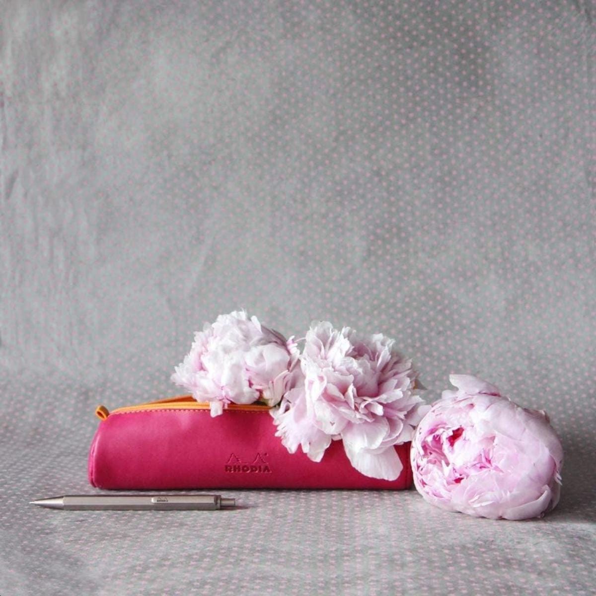 Estojo Rhodia Round Raspberry - 3189902C Rhodia