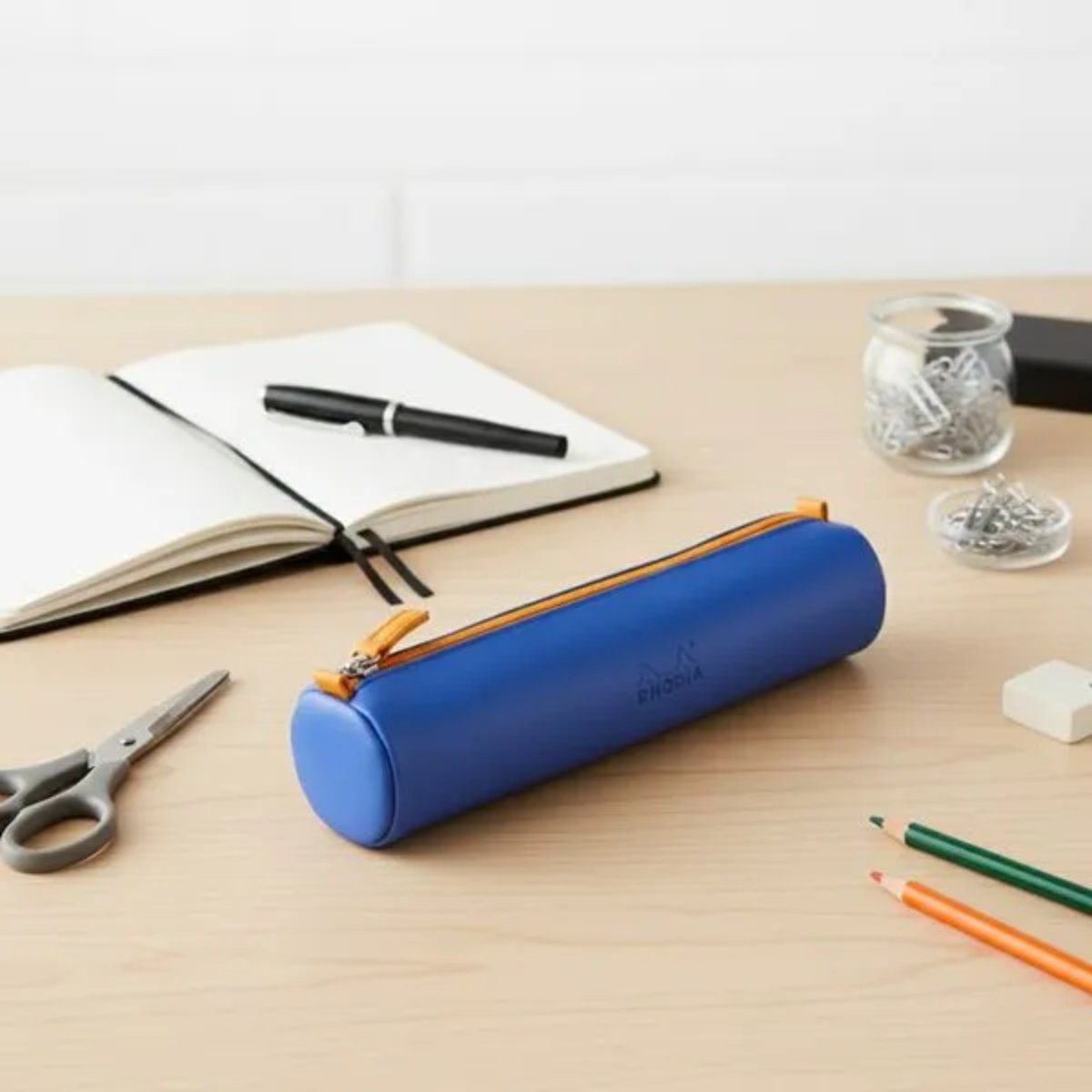 Estojo Rhodia Round Sapphire - 318898C Livraria Skilo