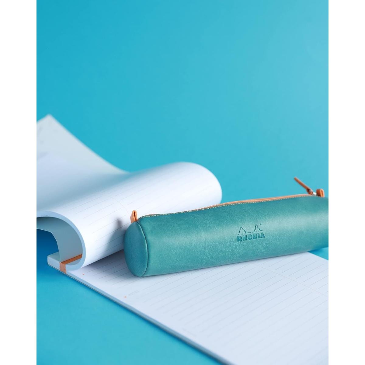 Estojo Rhodia Round Turquoise - 318897C Rhodia