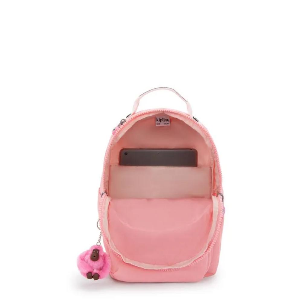 Mochila Kipling Seoul S -Rosa - Coral Sea
