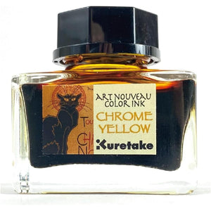Kuretake Ink-Café Art Noveau - Chrome Yellow