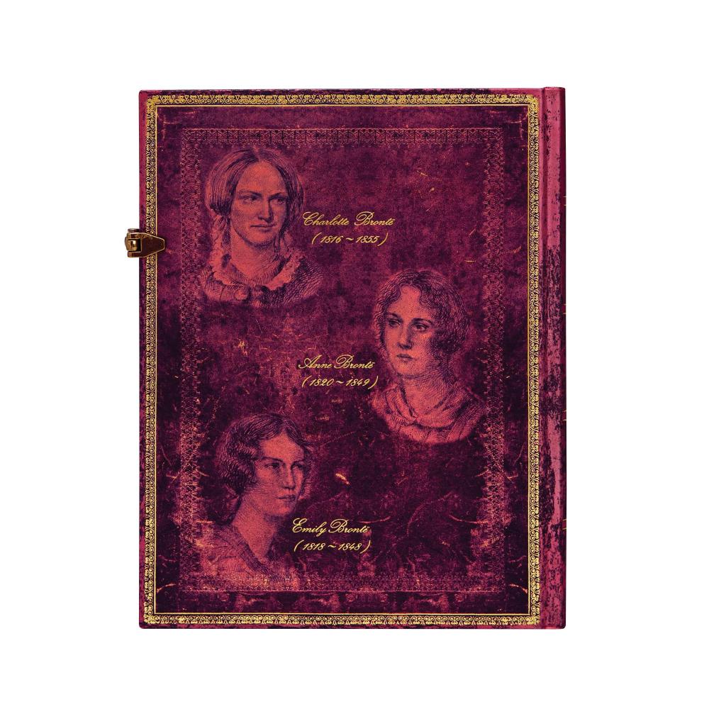 Caderno Paperblanks Ultra - The Brontë Sisters - Sem Pauta