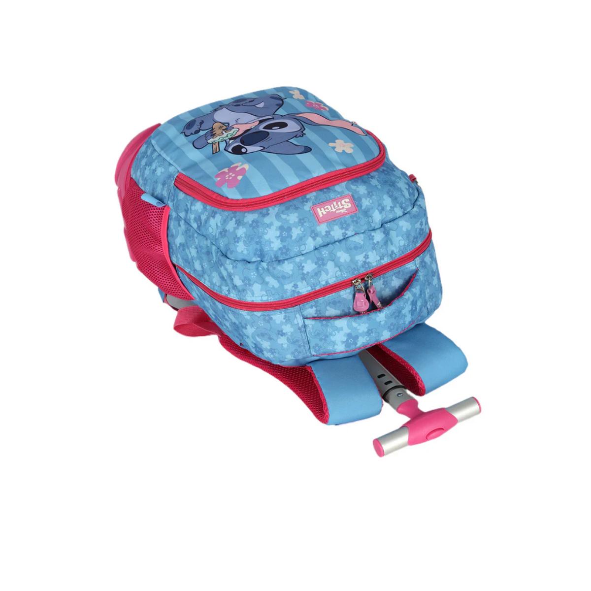 Mochila  Com Rodas Stitch - Up4You - Pink - SC0310UN