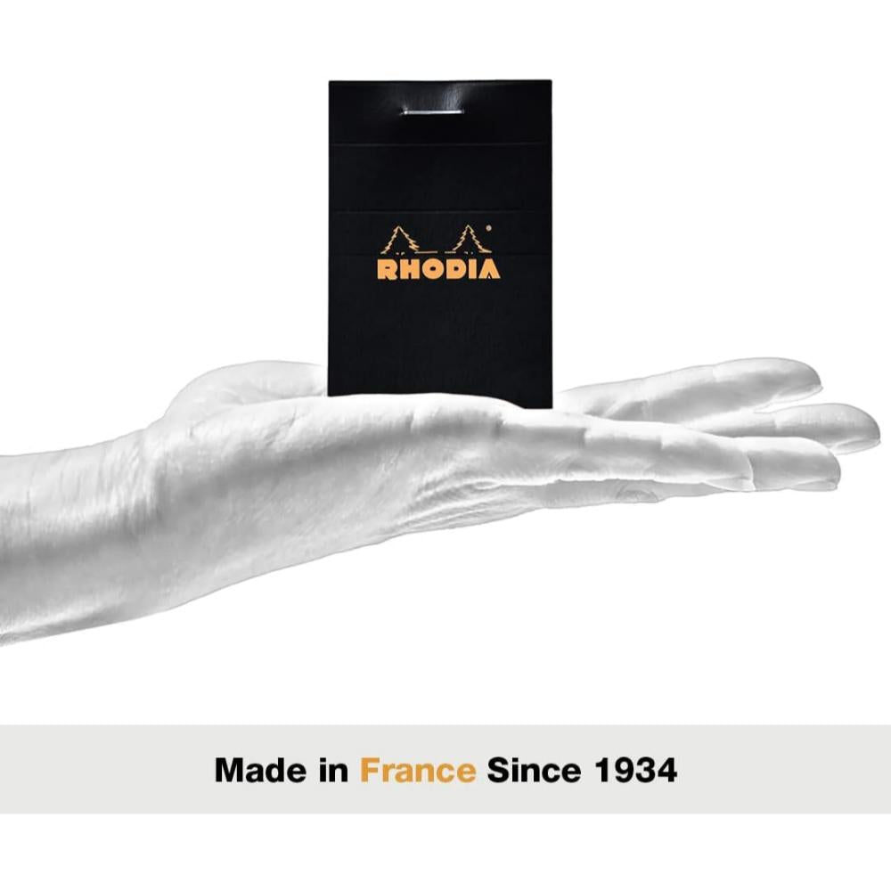Caderno Rhodia Dot Pocket - Orange - 7,5 x 12cm - Pontilhado - 8558C
