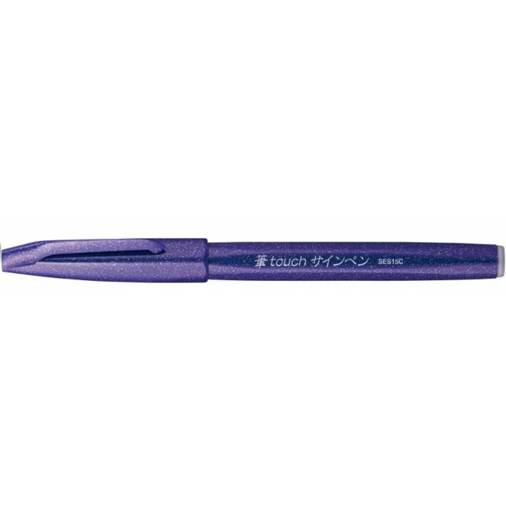 Brush Sign Pen Pentel - Estojo com 6 Cores Tradicionais