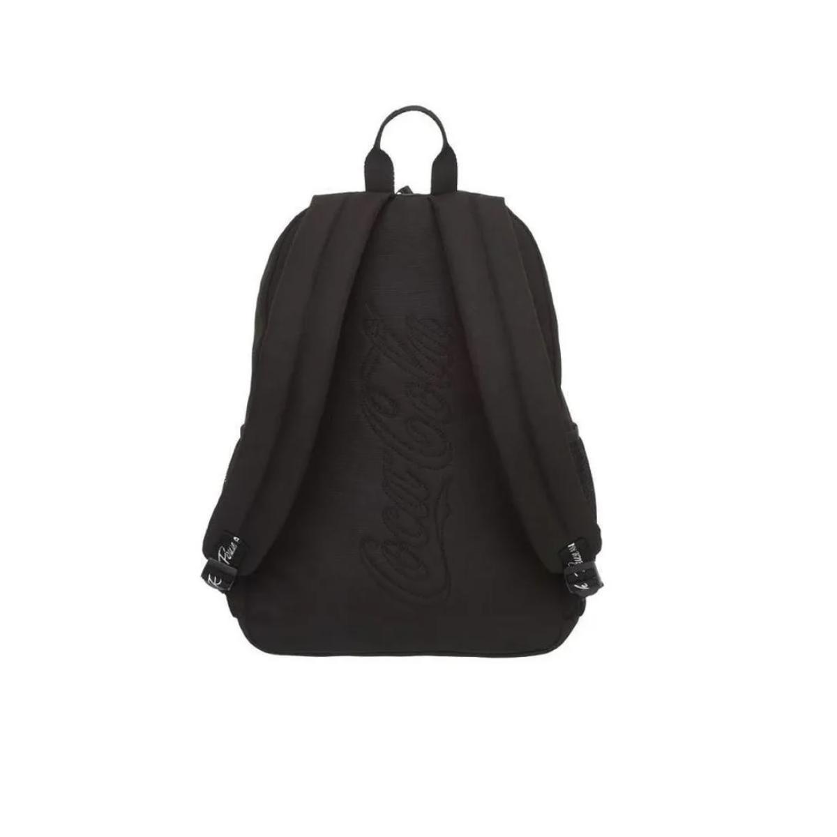 Mochila De Costas Coca-Cola Flat - Preto
