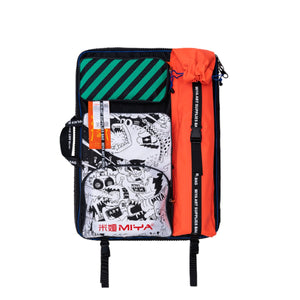 Mochila para Materiais de Arte HIMI 65x49cm – Black-Orange Edition