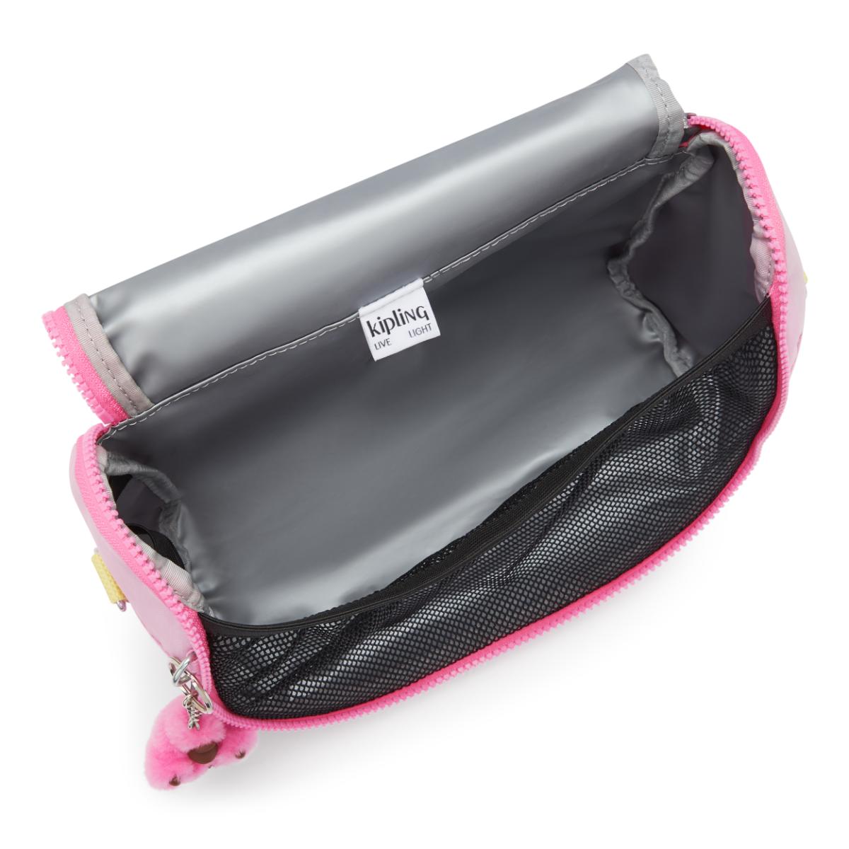 Lancheira Kipling New Kichirou - Cotton Candy - Rosa