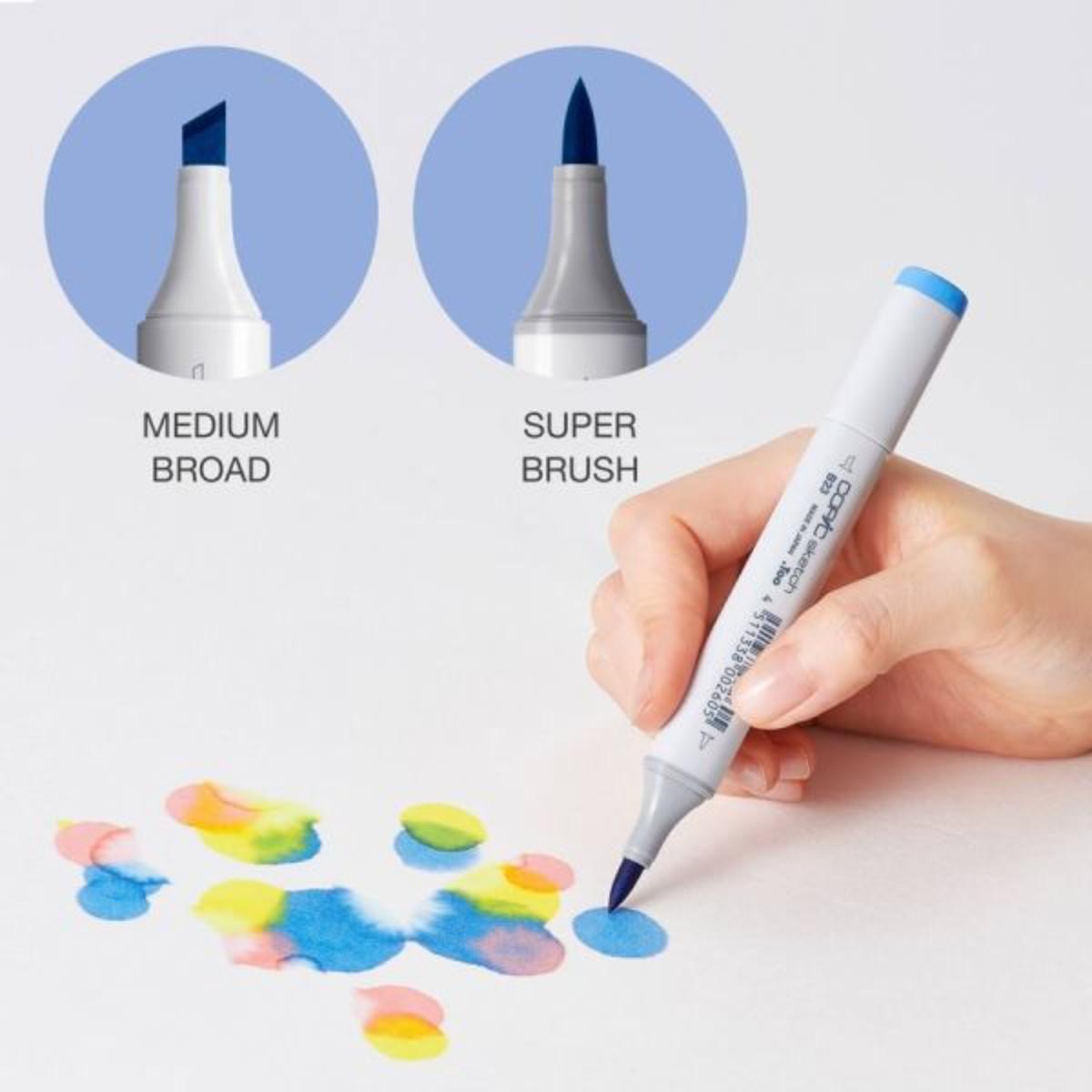 Copic Sketch - Estojo com 72 Cores - Conjunto 72C