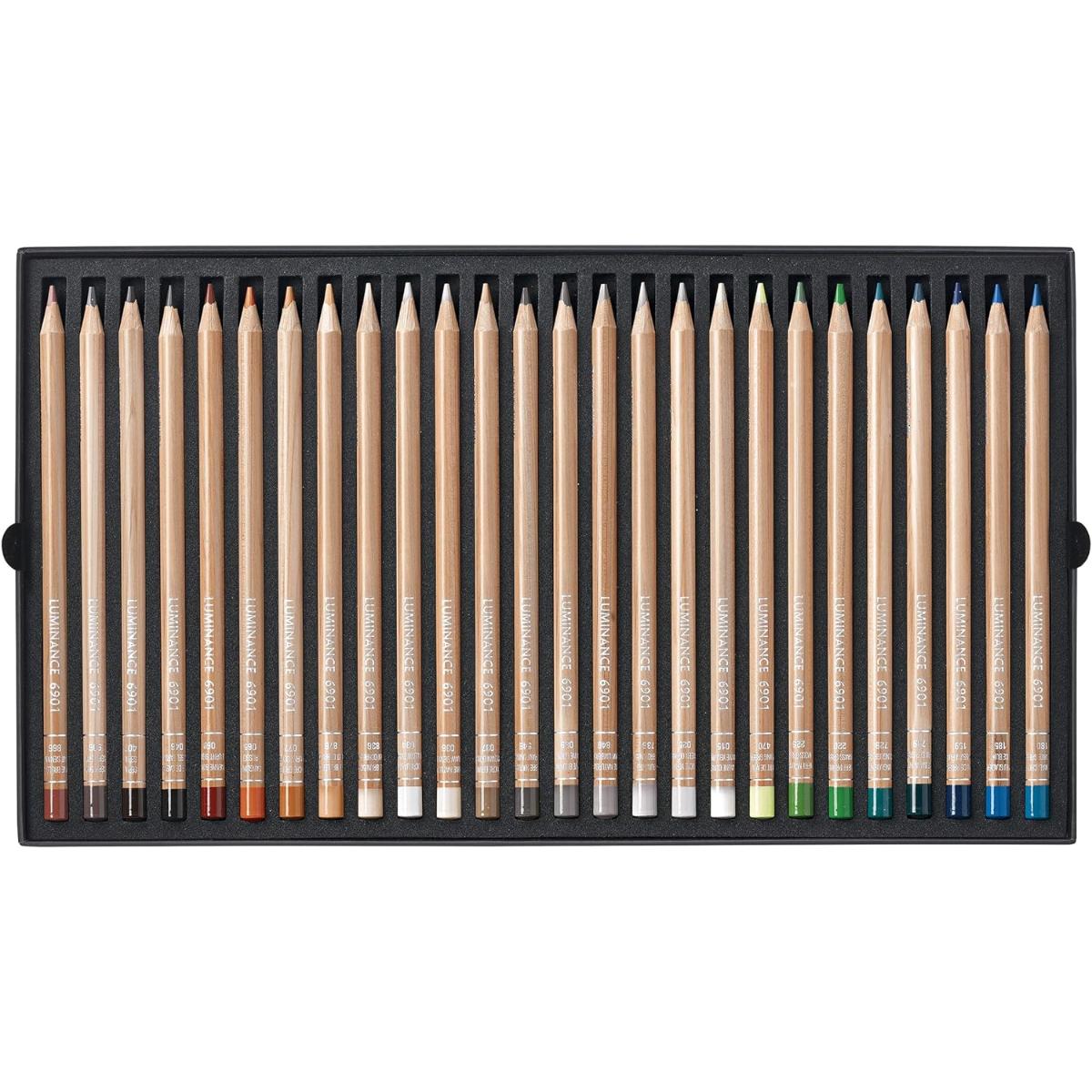 Lápis de Cor Caran D´Ache Luminance - 76 Cores