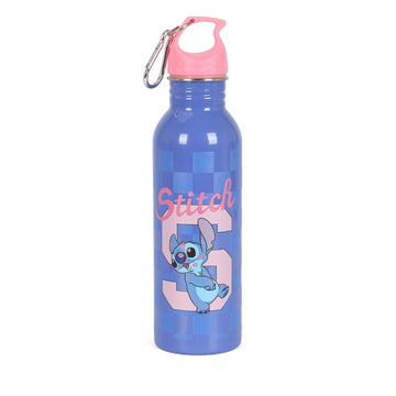 Garrafa de Água em Aço - Stitch Azul - 500ml Up4You