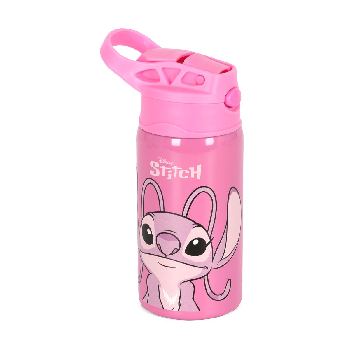 Garrafa de Água em Aço - Stitch Rosa - 500ml Up4You